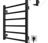 Рушникосушка електрична HF Leeds 570*430 чорний мат