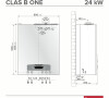 Котел газовий 24 кВт ARISTON CLAS B ONE WIFI  (Конденсаційний) #3