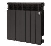 Біметалевий радіатор PianoForte 500\Noir Sable ROYAL THERMO