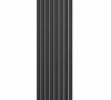 Радіатор дизайнерський IDEALE ADELE 11 8/1800/472 чорний мат