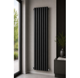 Радіатор дизайнерський ARTTIDESIGN Terni 8/1800/472 чорний мат