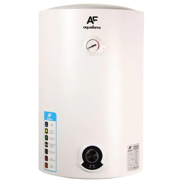 Бойлер електричний 50 л. AQUAFORCE Orion Slim U50WS (мокрий, універс., круглий, 1,5 кВт)