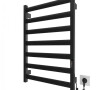 Рушникосушка електрична HF Chester 770x530 чорний мат TR 4.0