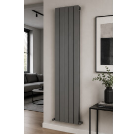 Радіатор дизайнерський ARTTIDESIGN Livorno 5/1800/340/50 сірий мат