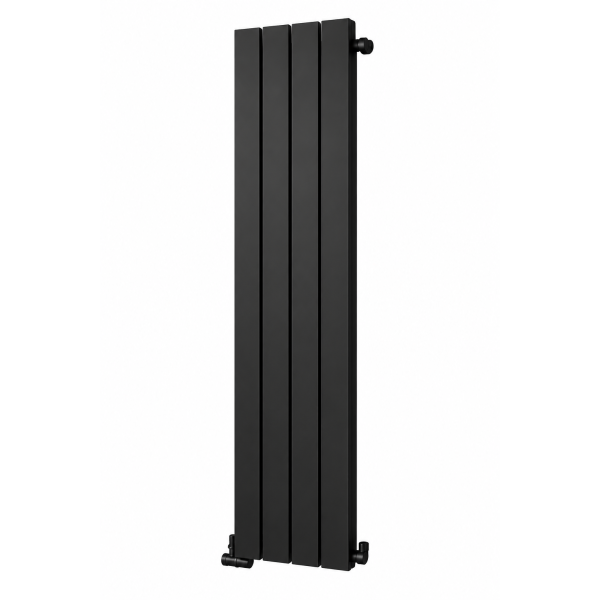 Радіатор дизайнерський Betatherm Praktikum 1 1800*387(Чорний RAL9005М) підкл.№99